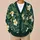 Tropical Hibiscus Floral Jungle Leaves for Resort Travel and Everyday Layering Women All-over Print Knitted Cardigan - 6