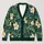 Tropical Hibiscus Floral Jungle Leaves for Resort Travel and Everyday Layering Women All-over Print Knitted Cardigan - 1