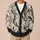 Ravens, Gnarled Trees and Autumn Skulls for Halloween Gatherings and Casual Layering All-over Print Knitted Cardigan - 6