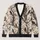 Ravens, Gnarled Trees and Autumn Skulls for Halloween Gatherings and Casual Layering All-over Print Knitted Cardigan - 1