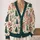 Angel Children And Pine Trees For Cozy Christmas Gatherings And Winter Layering Style All-over Print Knitted Cardigan - 2