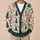 Angel Children And Pine Trees For Cozy Christmas Gatherings And Winter Layering Style All-over Print Knitted Cardigan - 6