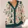 Angel Children And Pine Trees For Cozy Christmas Gatherings And Winter Layering Style All-over Print Knitted Cardigan - 4