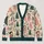 Angel Children And Pine Trees For Cozy Christmas Gatherings And Winter Layering Style All-over Print Knitted Cardigan - 1