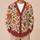 Autumn Maple Leaves And Berries For Cozy Layering Women's Seasonal Wardrobe Style All-over Print Knitted Cardigan - 6