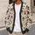 Gothic Skull Eyeball Candles And Spiderwebs For Halloween Layering Women's Style All-over Print Knitted Cardigan - 5