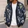 Spooky Skull Ghosts And Bats For Halloween Nights And Autumn Layering For Women All-over Print Knitted Cardigan - 5