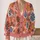Coral Sea Life Motifs for Colorful Coastal Layering, Women’s Everyday Winter Style All-over Print Knitted Cardigan - 2