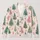 Pastel Christmas Tree Holiday Motif for Cozy Casual Layering and Festive Outings All-over Print Knitted Cardigan - 1
