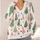 Pastel Christmas Tree Holiday Motif for Cozy Casual Layering and Festive Outings All-over Print Knitted Cardigan - 4