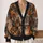 Haunted Village Halloween Autumn Scene for Women, Cozy Seasonal Layering Style All-over Print Knitted Cardigan - 2