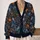 Spooky Haunted House Skulls And Pumpkins For Halloween Parties And Autumn Layering All-over Print Knitted Cardigan - 2
