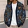 Spooky Haunted House Skulls And Pumpkins For Halloween Parties And Autumn Layering All-over Print Knitted Cardigan - 5