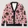 Pink Halloween Bats And Skull Cupcakes For Spooky Fall Parties, Women's Plus Size All-over Print Knitted Cardigan - 1
