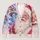 Santa Claus Holiday Portrait for Christmas Parties and Cozy Winter Celebrations Gift All-over Print Knitted Cardigan - 1