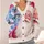 Santa Claus Holiday Portrait for Christmas Parties and Cozy Winter Celebrations Gift All-over Print Knitted Cardigan - 4