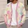 Pastel Pink Heart Rainbow Burst for Romantic Autumn Layering and Everyday Wear for Women All-over Print Knitted Cardigan - 5