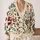 Vintage Santa Claus Christmas Holiday Scenes for Cozy Winter Layering and Parties All-over Print Knitted Cardigan - 2