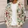 Vintage Santa Claus Christmas Holiday Scenes for Cozy Winter Layering and Parties All-over Print Knitted Cardigan - 5