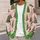 Pink Christmas Tree Motifs for Festive Holiday Gatherings and Cheerful Winter Layering All-over Print Knitted Cardigan - 5