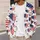 American Flag Map Motif for Independence Day Gatherings and Patriotic Everyday Wear All-over Print Knitted Cardigan - 5