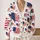 American Flag Map Motif for Independence Day Gatherings and Patriotic Everyday Wear All-over Print Knitted Cardigan - 2