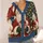 Santa Claus Holiday Snow Scene For Cozy Christmas Layering And Winter Gatherings All-over Print Knitted Cardigan - 4