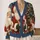 Santa Claus Holiday Snow Scene For Cozy Christmas Layering And Winter Gatherings All-over Print Knitted Cardigan - 2