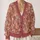 Vintage Abstract Floral Motifs for Cozy Everyday Layering and Relaxed Weekend Outings All-over Print Knitted Cardigan - 2