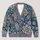 Vintage Bohemian Floral Paisley Layering Style For Autumn Commuting Everyday Women All-over Print Knitted Cardigan - 1