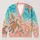 Sea Turtle Coastal Ocean Scene For Beach Holidays, Travel, And Relaxed Summer Layering All-over Print Knitted Cardigan - 1