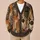 Colorful Patchwork Cat Faces for Cozy Travel Days and Creative Everyday Layering All-over Print Knitted Cardigan - 6