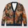 Haunted Village Pumpkin Moonlit Scene For Halloween Nights And Autumn Gatherings All-over Print Knitted Cardigan - 1