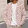 Light Pink Floral Heart Layering Style for Romantic Everyday Outfits, Women’s Cozy Wardrobe All-over Print Knitted Cardigan - 5