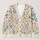 Pastel Wildflower Sprigs for Everyday Layering and Weekend Garden Strolls for Women All-over Print Knitted Cardigan - 1