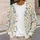 Pastel Wildflower Sprigs for Everyday Layering and Weekend Garden Strolls for Women All-over Print Knitted Cardigan - 5