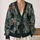Black Cat Evergreen Ornaments For Cozy Holiday Layering, Women’s Winter Wardrobe All-over Print Knitted Cardigan - 2