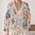 Hand-Drawn Coral Sea Motifs for Coastal Everyday Layering, Ocean-Loving Women Style All-over Print Knitted Cardigan - 2