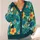 Tropical Toucan Hibiscus Leaves for Resort Weekends and Everyday Layering for Women All-over Print Knitted Cardigan - 4