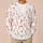 Red Candy Cane Motifs for Cozy Winter Gatherings, Holiday Parties, and Casual Family Style All-over Print Knitted Cardigan - 6