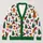 Festive Christmas Berries, Gingerbread and Gifts for Cozy Holiday Gatherings for Women All-over Print Knitted Cardigan - 1