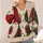 Christmas Gnomes With Santa Hats For Cozy Holiday Cheer And Casual Winter Layering All-over Print Knitted Cardigan - 4