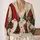 Christmas Gnomes With Santa Hats For Cozy Holiday Cheer And Casual Winter Layering All-over Print Knitted Cardigan - 2