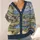 Sheep Countryside Landscape Blue Autumn Weekend Layering Outfit For Women At Home All-over Print Knitted Cardigan - 4