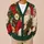Santa Floral Holiday Celebration For Festive Winter Gatherings And Everyday Seasonal Cheer All-over Print Knitted Cardigan - 6