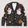 Cute Ghosts, Pumpkins And Colorful Stars For Halloween Casual Layering, Women’s Autumn All-over Print Knitted Cardigan - 1