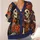 Colorful Skeleton Couple With Flower Bouquets For Halloween Gatherings And Autumn Nights All-over Print Knitted Cardigan - 4