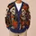 Colorful Skeleton Couple With Flower Bouquets For Halloween Gatherings And Autumn Nights All-over Print Knitted Cardigan - 6
