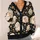 Sleepy Sheep and Pastel Florals for Cozy Autumn Layering and Whimsical Everyday Style All-over Print Knitted Cardigan - 4