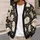 Sleepy Sheep and Pastel Florals for Cozy Autumn Layering and Whimsical Everyday Style All-over Print Knitted Cardigan - 5